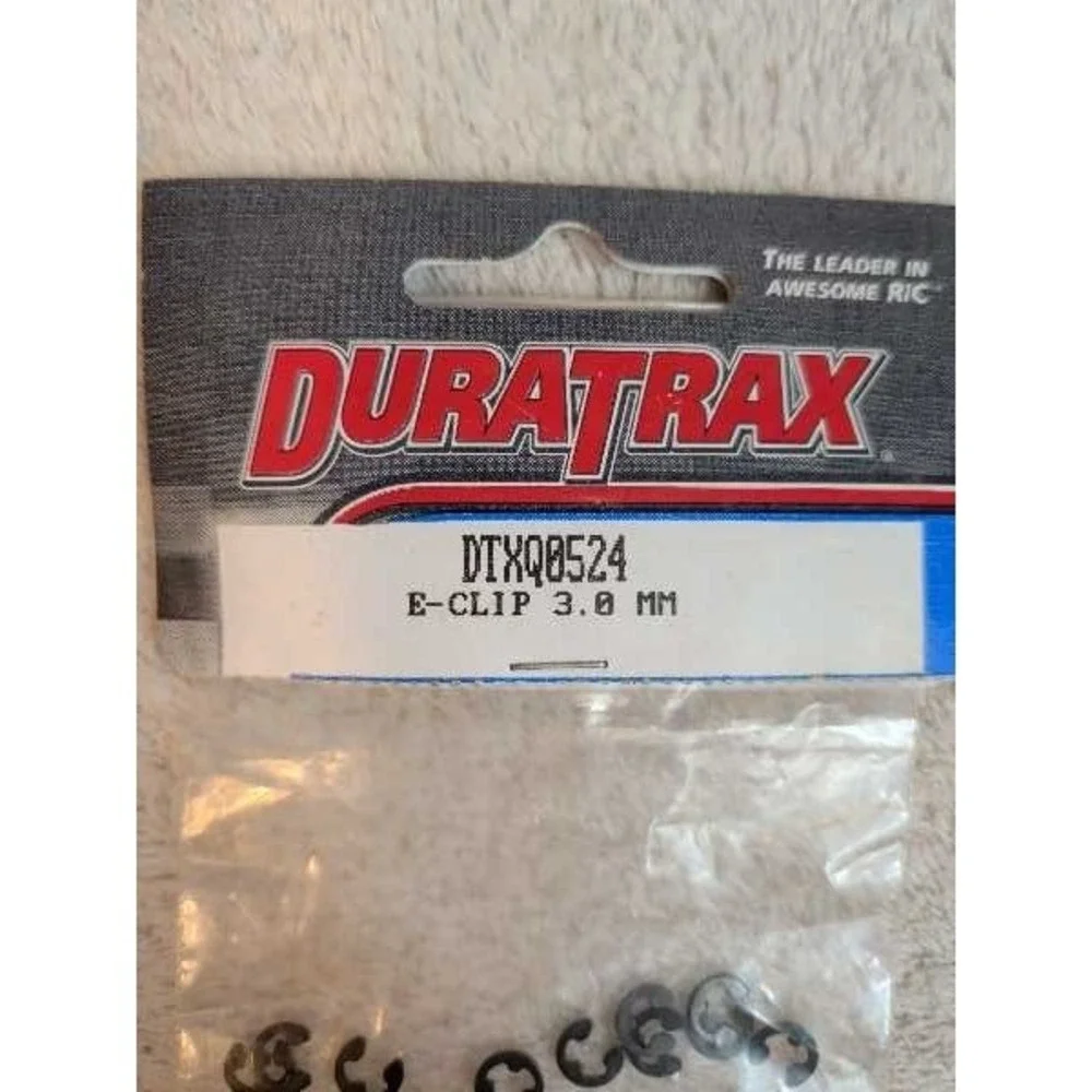 Duratrax DTXQ0524 E-Clip 3.0 MM RC Car Parts New